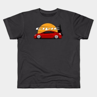 Civic SI JDM Style Kids T-Shirt